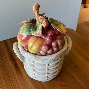 Fitz & Floyd Cookie Jar/Canister